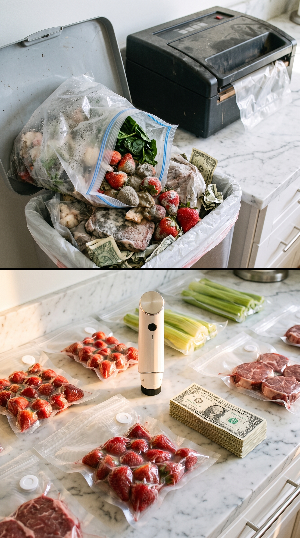 Convenient Vacuum Sealing Machine For Food Preservation Packaging